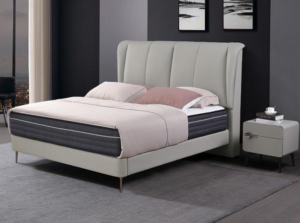 伊信現(xiàn)代簡(jiǎn)約1.5米床：2220*1710*1220 mm