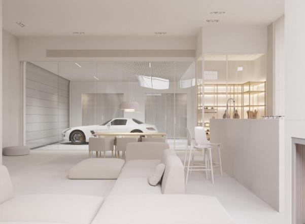 極簡(jiǎn)風(fēng)的四居室，簡(jiǎn)約而又舒適！