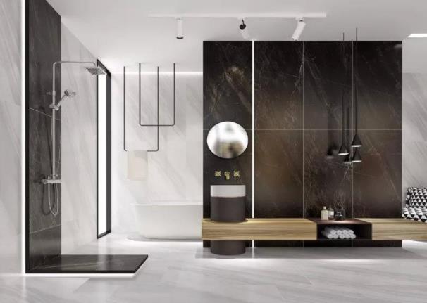 hoaa余工藝術(shù)瓷磚在衛(wèi)浴空間中的色彩搭配！